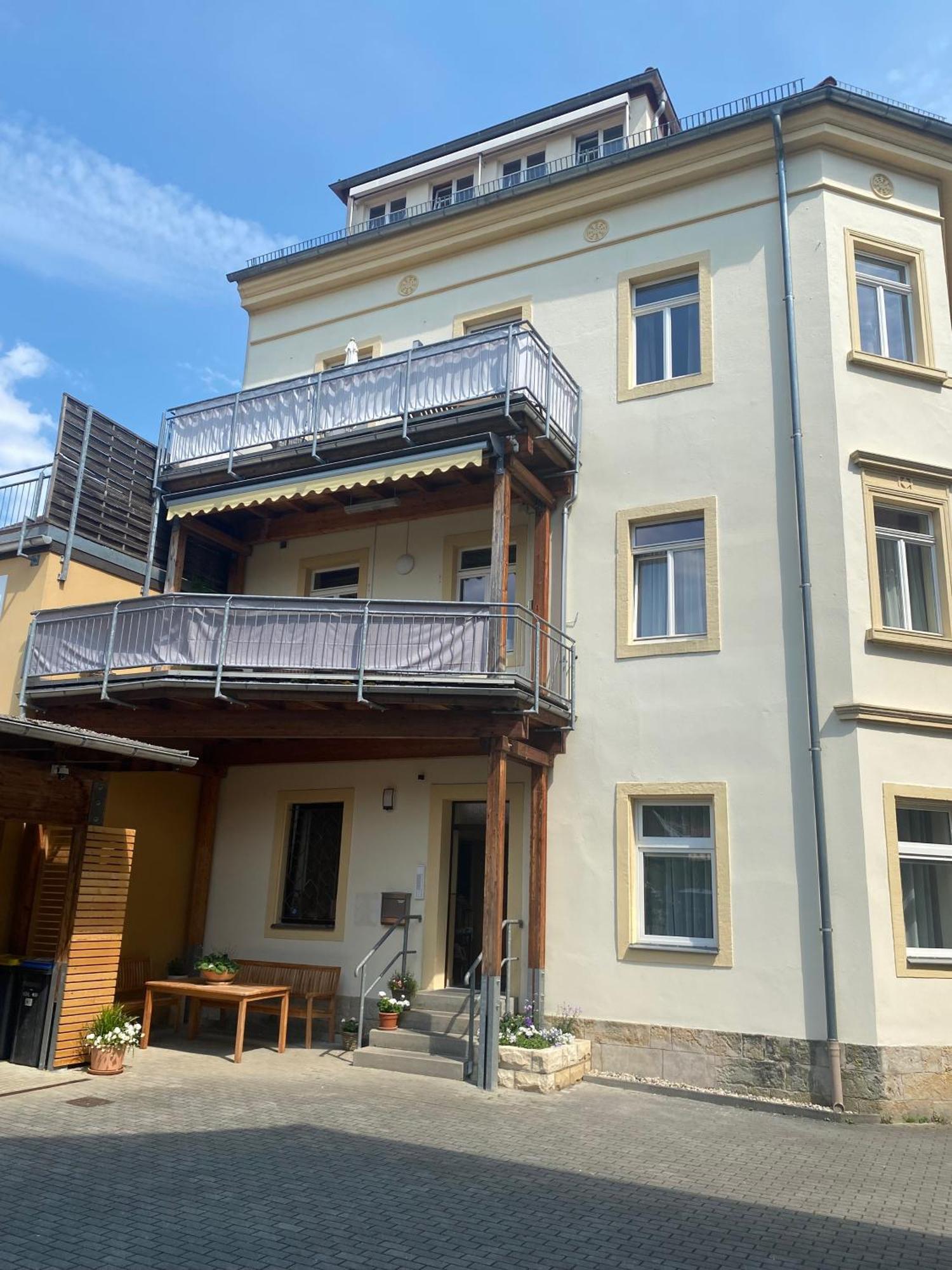 Apartmenthaus Zentral Bad Schandau Eksteriør billede