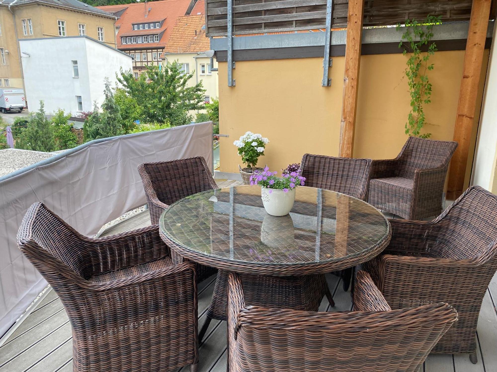 Apartmenthaus Zentral Bad Schandau Eksteriør billede